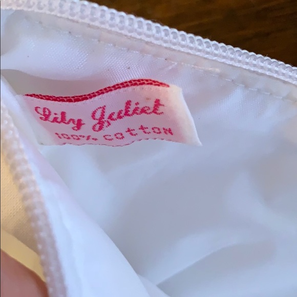 Lily Juliet b & w Bikini Bag....never used NWT! - Picture 3 of 4